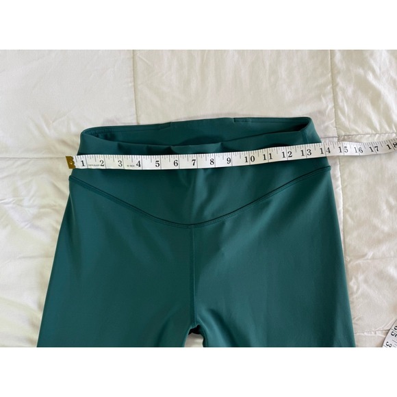 Lululemon Wunder Under Nulu HR TIGHT 25" Storm Teal Size 10 Workout Yoga EUC - Picture 3 of 11